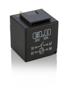 MİNİ RÖLE 24 V DC - 30A DC - 4 Fişli - Standart - Su Geçirmez