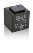MİNİ RÖLE 24 V DC - 30A DC - 5 Fişli - Dirençli - Su Geçirmez