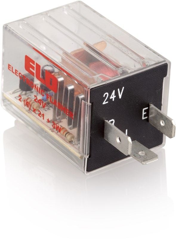 ELO ELEKTRONİK FLAŞÖR İKAZLI 24V, 3 TERMİNAL (B,L,E)
