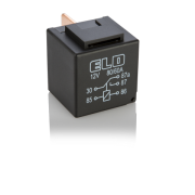 MİNİ GÜÇ RÖLESİ 12 V DC - 80/60A DC - Çift Platinli - Standart - Su Geçirmez