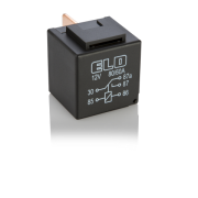 MİNİ GÜÇ RÖLESİ 12 V DC - 80/60A DC - Çift Platinli - Standart - Su Geçirmez