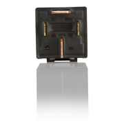 MİNİ GÜÇ RÖLESİ 12 V DC - 80A DC - 4 Fişli - Dirençli - Toz Korumalı