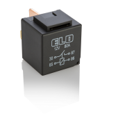 MİNİ GÜÇ RÖLESİ 12 V DC - 80A DC - 4 Fişli - Standart - Su Geçirmez