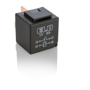 MİNİ GÜÇ RÖLESİ 12 V DC - 80A DC - 4 Fişli - Standart - Toz Korumalı