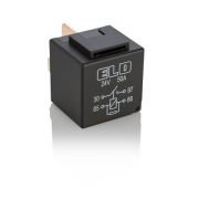 MİNİ GÜÇ RÖLESİ 24 V DC - 50A DC - 4 Fişli - Dirençli - Toz Korumalı