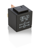 MİNİ GÜÇ RÖLESİ 24 V DC - 50A DC - 4 Fişli - Standart - Su Geçirmez