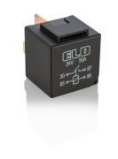 MİNİ GÜÇ RÖLESİ 24 V DC - 50A DC - 4 Fişli - Standart - Su Geçirmez