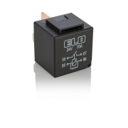 MİNİ GÜÇ RÖLESİ 24 V DC - 70A DC - 4 Fişli - Dirençli - Su Geçirmez