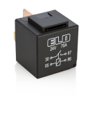 MİNİ GÜÇ RÖLESİ 24 V DC - 70A DC - 4 Fişli - Standart - Toz Korumalı