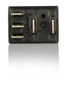 MİKRO RÖLE 12 V DC - 35/20A DC - Çift Platinli - Diyotlu