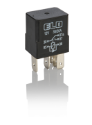 MİKRO RÖLE 12 V DC - 35/20A DC - Çift Platinli - Diyotlu