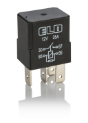 MİKRO RÖLE 12 V DC - 35A DC - 4 Fişli - Dirençli