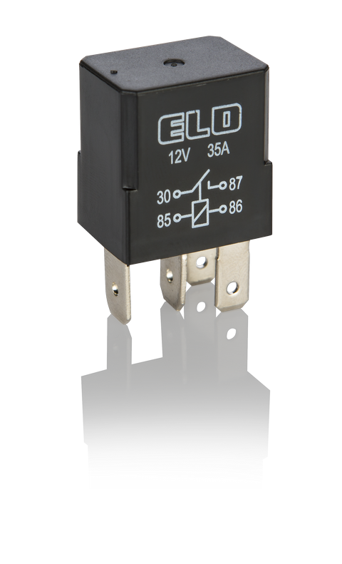 MİKRO RÖLE 12 V DC - 35A DC - 4 Fişli - Standart