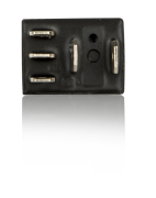 MİKRO RÖLE 24 V DC - 15/10A DC - Çift Platinli - Dirençli