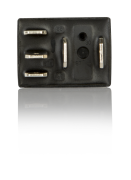 MİKRO RÖLE 24 V DC - 15/10A DC - Çift Platinli - Diyotlu