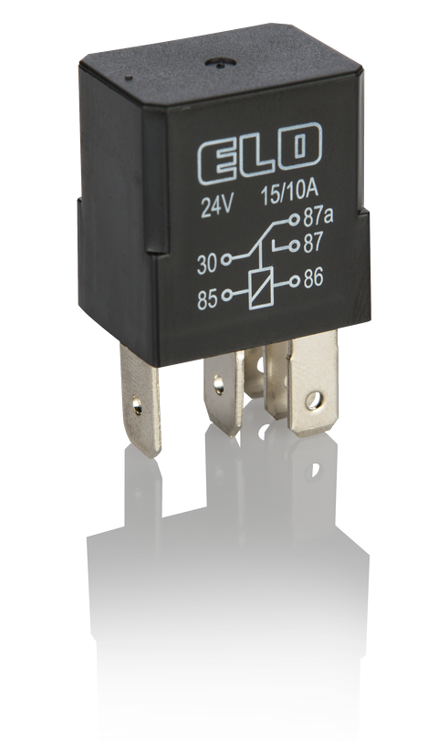 MİKRO RÖLE 24 V DC - 15/10A DC - Çift Platinli - Standart