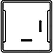 SOKETLER - GEÇMELİ (PLUG-IN) 2 Kablolu - 2 Kablolu - Seçenek 1 - 6,3 mm - Siyah