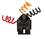 SOKETLER - GEÇMELİ (PLUG-IN) 3 Kablolu - 3 Kablolu - Seçenek 2 - 6,3 mm - Siyah