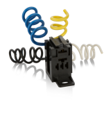 SOKETLER - GEÇMELİ (PLUG-IN) 4 Kablolu - 4 Kablolu - Seçenek 1 - 6,3 mm + 4,8 mm - Siyah