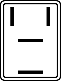 SOKETLER - GEÇMELİ (PLUG-IN) 4 Kablolu - 4 Kablolu - Seçenek 1 - 6,3 mm + 4,8 mm - Siyah