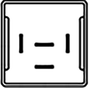 SOKETLER - GEÇMELİ (PLUG-IN) 4 Kablolu - 4 Kablolu - Seçenek 2 - 6,3 mm - Siyah