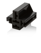 SOKETLER - GEÇMELİ (PLUG-IN) Kablosuz - Kablosuz - 9,5 mm + 6,3 mm - Siyah