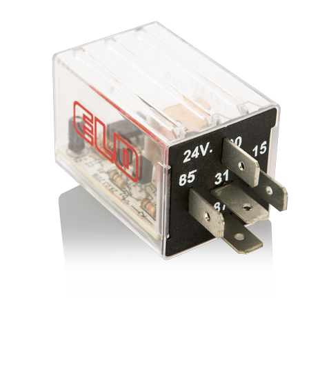 ELO START - STOP RÖLE 24 V - ( - ) Tetik