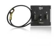 ELO ELEKTRONİK FLAŞÖR 12V İKAZLI KABLOLU, 3 TERMİNAL+KABLO (+,L,P,-) 12 V DC