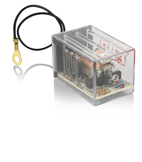 ELO ELEKTRONİK FLAŞÖR 12V İKAZLI KABLOLU, 3 TERMİNAL+KABLO (+,L,P,-) 24 V DC