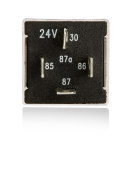 ELO STOP ZAMAN RÖLESİ - AYARLI 24 V DC - Zaman ayarını ELO yapar - 4 Fişli