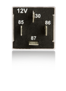 ELO ZAMAN RÖLESİ - AYARLI 12 V DC - Zaman ayarını ELO yapar - 4 Fişli