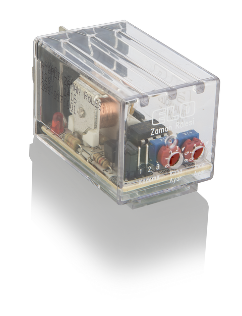 ELO ZAMAN RÖLESİ - AYARLI 12 V DC - Zaman ayarını kullanıcı yapar - Çift Platinli