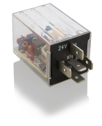 ELO ZAMAN RÖLESİ - AYARLI 24 V DC - Zaman ayarını kullanıcı yapar - Çift Platinli