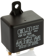 ELO AKÜ AYIRICI GERİLİME DUYARLI AKILLI VSR RÖLE Toz Korumalı - 12 V DC