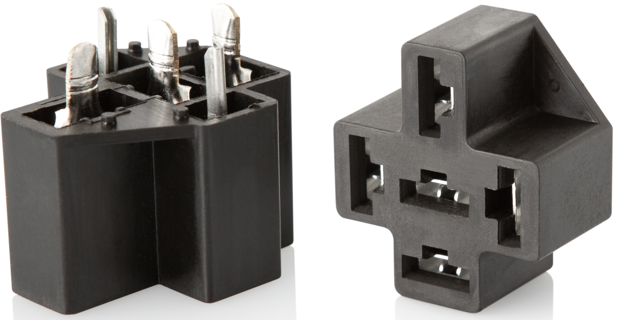 SOKETLER - PCB TIPI 6,3 mm - 4 Terminalli - Seçenek 3