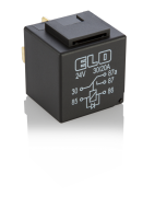 MİNİ RÖLE 24 V DC - Çift Platinli - 30/20A DC - Toz Korumalı - Diyotlu