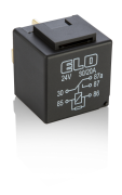 MİNİ RÖLE 24 V DC - Çift Platinli - 30/20A DC - Toz Korumalı - Dirençli