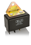 ELO GÜÇ RÖLESİ BÜYÜK KASA 80A DC - 24 V DİRENÇLİ - Toz Korumalı