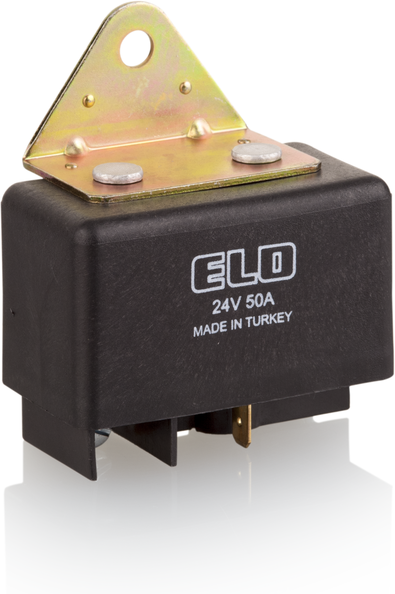 ELO GÜÇ RÖLESİ BÜYÜK KASA 50A DC - 24 V DİRENÇLİ - Toz Korumalı