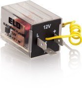 ELO ELEKTRONİK FLAŞÖR KABLOLU ÜNİVERSAL, 3 TERMİNAL+KABLO (+,L,P,-) 12 V