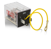 ELO ELEKTRONİK FLAŞÖR KABLOLU ÜNİVERSAL, 3 TERMİNAL+KABLO (+,L,P,-) 24 V