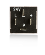 ELO ELEKTRONİK FLAŞÖR İKAZLI 24V, 4 TERMİNAL (+,L,P,-)
