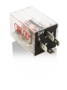 ELO ELEKTRONİK FLAŞÖR İKAZLI 24V, 4 TERMİNAL (+,L,P,-)