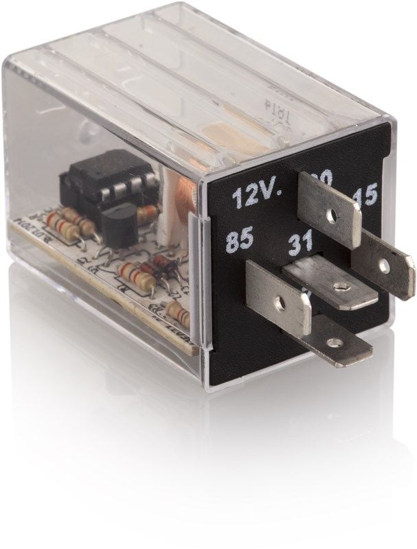 ELO ÖN BEKLEMELİ ZAMAN RÖLESİ KRİSTALLİ ( 1 - 2 + 3 dk ) - İSTENİLEN ZAMANA GÖRE ÜRETİLİR 12 V