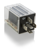 ELO ÇİFT PLATİNLİ ELEKTRONİK RÖLE (CHANGE OVER) 12 V DC - 40/30A DC