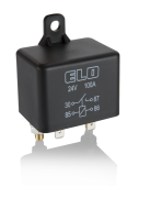 ELO GÜÇ RÖLESİ BÜYÜK KASA 24 V - 100A DC - Toz Korumalı