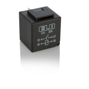 MİNİ RÖLE 12 V DC - 30A DC - 4 Fişli - Standart - Su Geçirmez