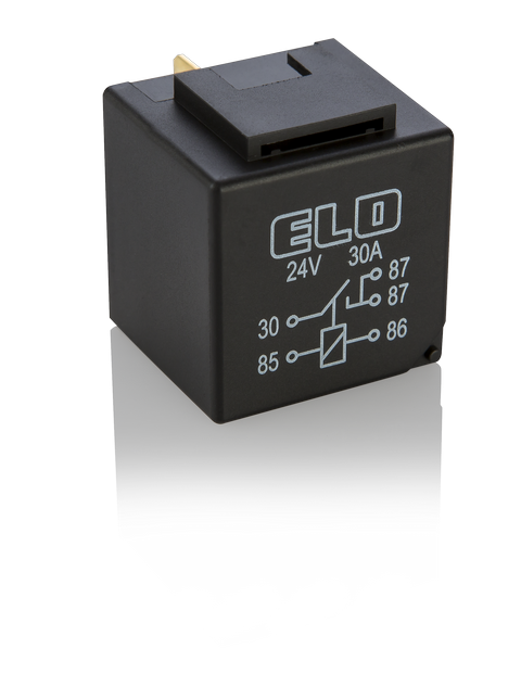 MİNİ RÖLE 12 V DC - 30A DC - 5 Fişli - Standart - Su Geçirmez