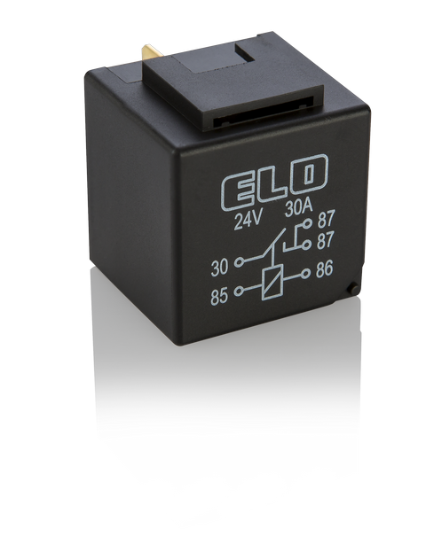 MİNİ RÖLE 12 V DC - 30A DC - 5 Fişli - Standart - Su Geçirmez