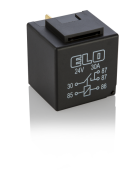 MİNİ RÖLE 12 V DC - 30A DC - 5 Fişli - Standart - Su Geçirmez